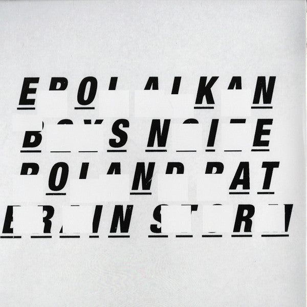 Erol Alkan & Boys Noize ‎/ Roland Rat / Brain Storm- LP 12&