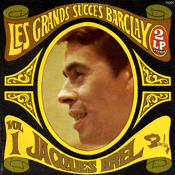 Jacques Brel / Les Grands Succès Barclay Vol 1 - 2LP Used