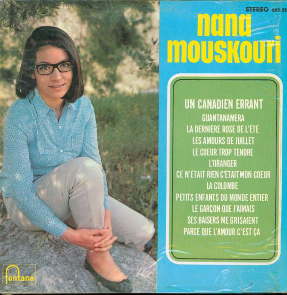 Nana Mouskouri ‎/ Un Canadien Errant - LP Used