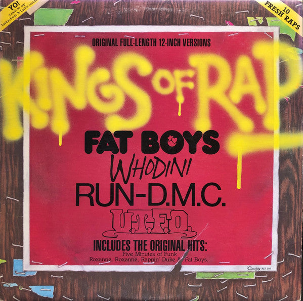 Various / Kings Of Rap - LP (Used)