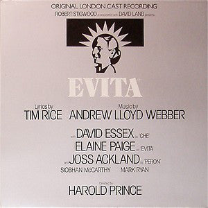 Tim Rice, Andrew Lloyd Webber / Evita: Original London Cast Recording - LP Used