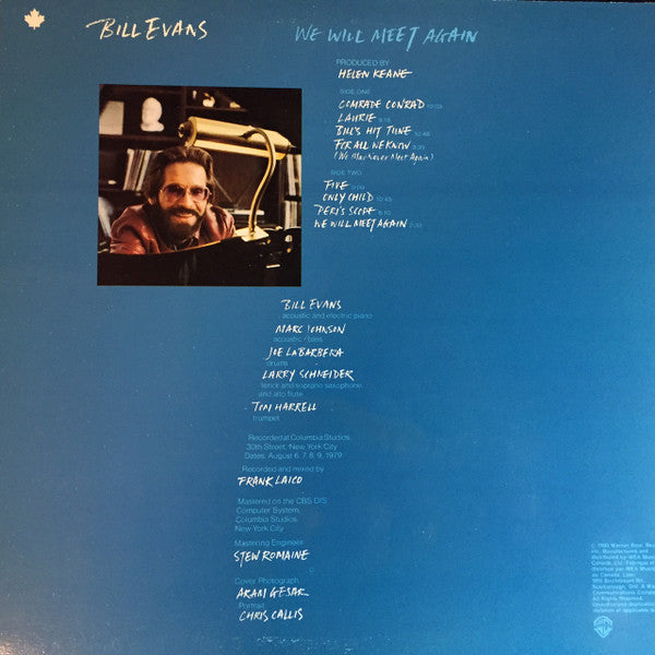 Bill Evans / We Will Meet Again - LP USED