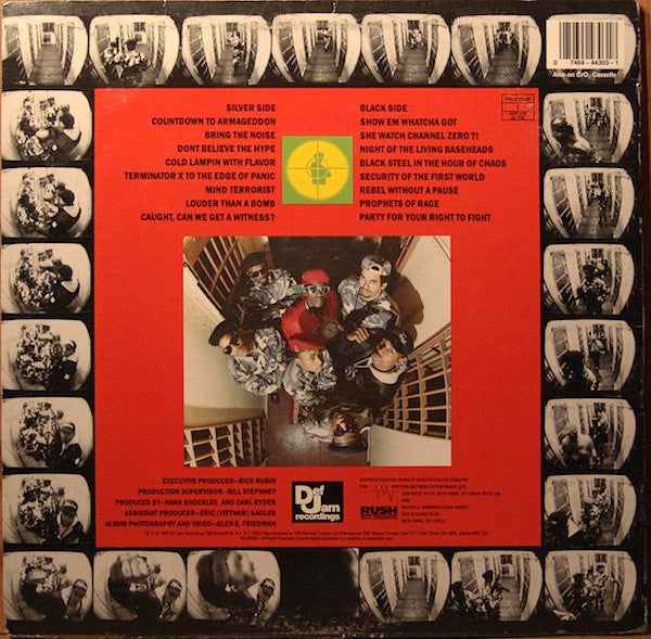 Public Enemy / It Takes A Nation Of Millions To Hold Us Back - LP (Used)