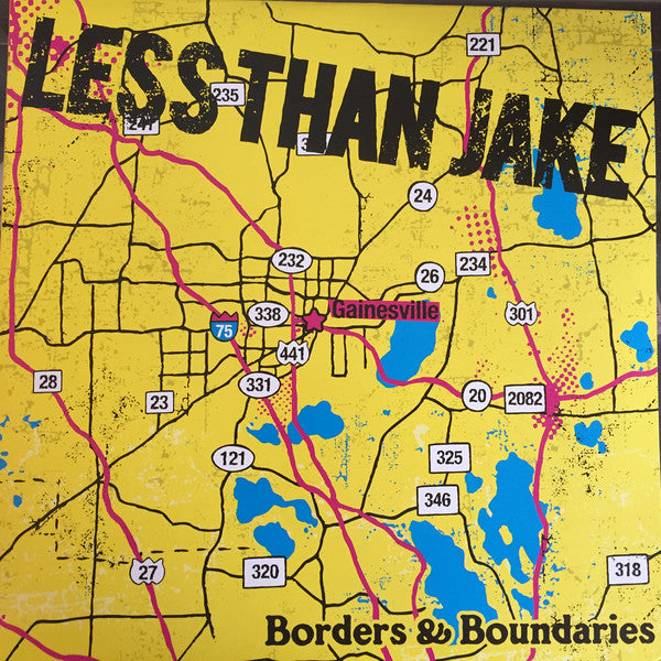 Less Than Jake ‎/ Borders & Boundaries- LP+DVD