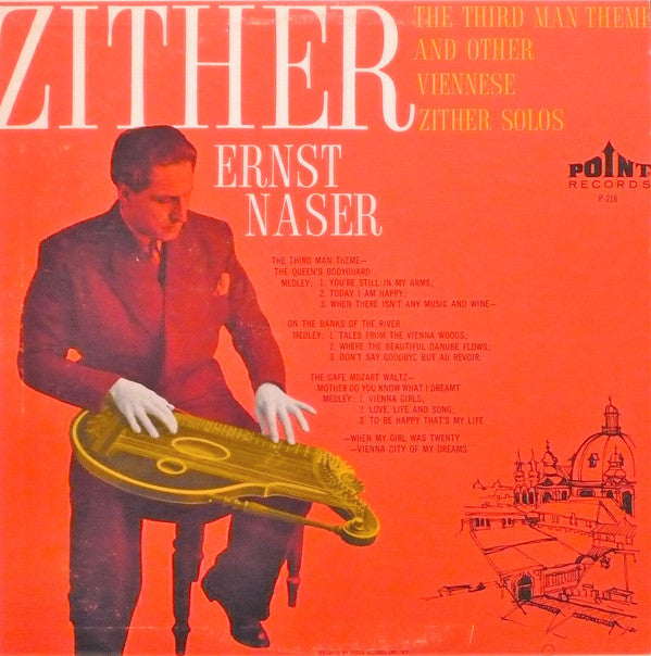 Ernst Naser ‎/ The Third Man Theme And Other Viennese Zither Solos - LP (used)
