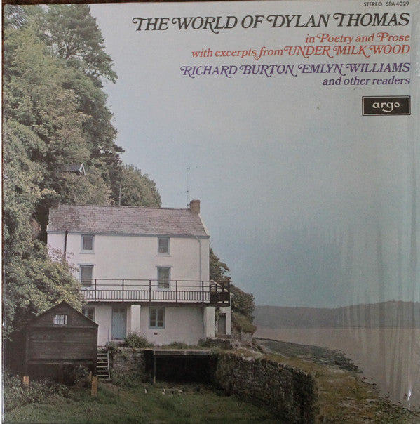 Richard Burton (2), Emlyn Williams/ The World Of Dylan Thomas (In Poetry And Prose With Excerpts From Under Milkwood) - LP (used)