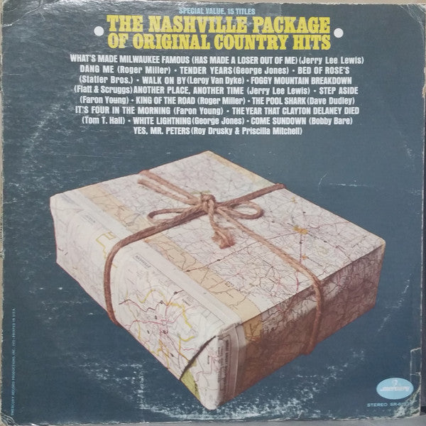 Various ‎/ The Nashville Package Of Original Country Hits - LP Used