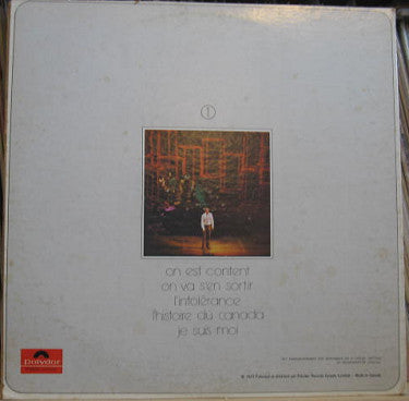 Yvon Deschamps / We Will Get Out Of It (1st Part) - LP USED