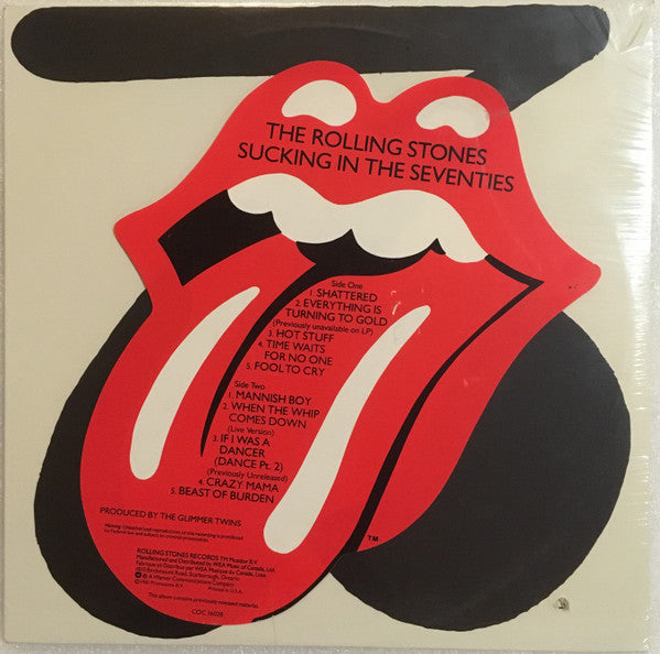 The Rolling Stones / Sucking In The Seventies - LP Used