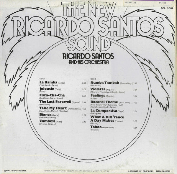 Ricardo Santos / The New Ricardo Santos Sound - LP Used