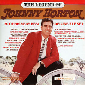Johnny Horton ‎/ The Legend Of Johnny Horton - 2LP Used