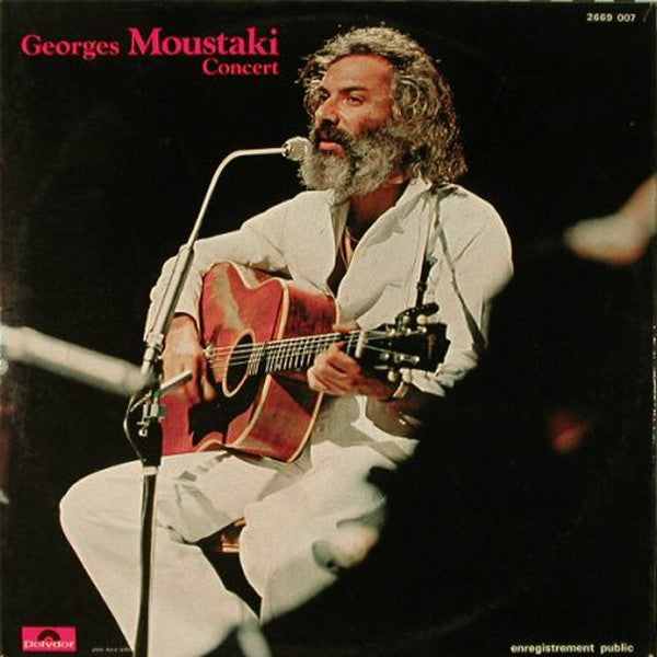 Georges Moustaki / Concert - 2LP Used