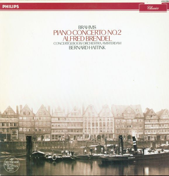 Brahms, Alfred Brendel, Concertgebouw-Orchester, Amsterdam, Bernard Haitink / Piano Concero No. 2 - LP Used