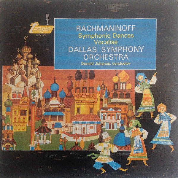 Rachmaninoff, Dallas Symphony Orchestra, Donald Johanos / Symphonic Dances / Vocalise - LP Used