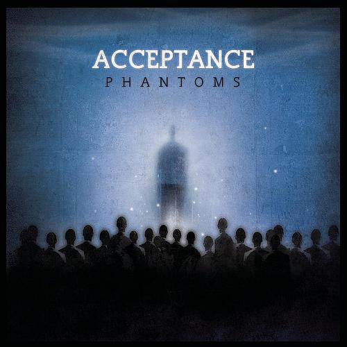 Acceptance / Phantoms - LP Blue w/ Black and White Splatter (Used)