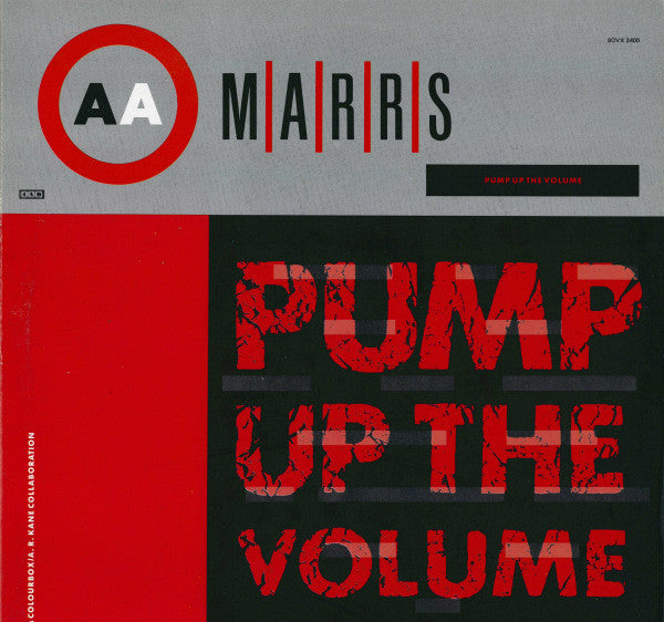 M|A|R|R|S / Pump Up The Volume - 12" (Used)