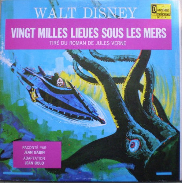 Jules Verne, Walt Disney, Gabin / Twenty Thousand Leagues Under The Sea - LP Used