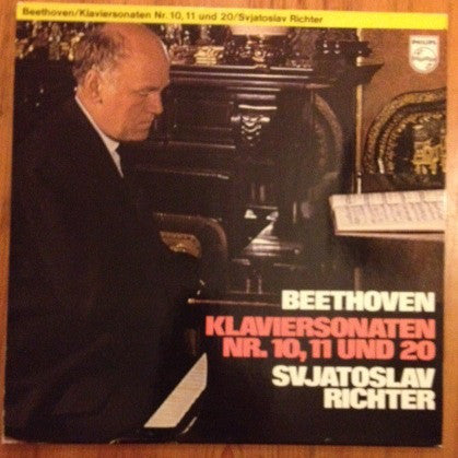 Sviatoslav Richter, Beethoven / Klaviersonaten Nr. 10, 11 Und 20 - LP (used)