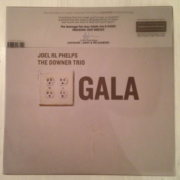 Joel RL Phelps, The Downer Trio ‎/ Gala - LP NUMBERED