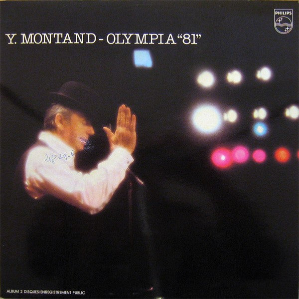 Yves Montand ‎/ Olympia "81" - 2LP Used