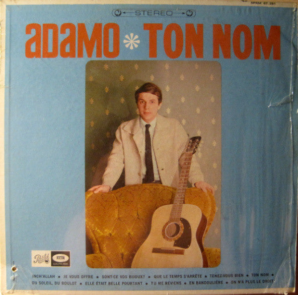 Adamo / Ton Nom - LP Used