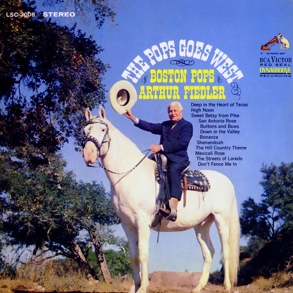 Boston Pops, Arthur Fiedler / The Pops Goes West - LP (used)