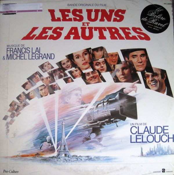 Francis Lai &amp; Michel Legrand ‎/ Les Uns Et Les Autres (BOF) - 2LP Used 