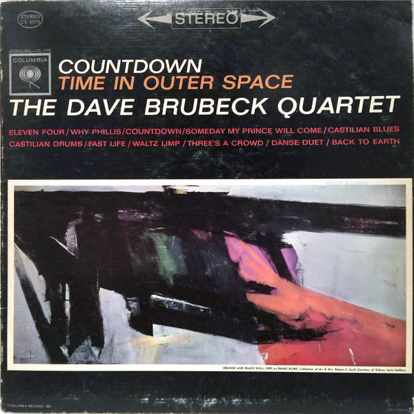 The Dave Brubeck Quartet ‎/ Countdown: Time In Outer Space - LP Used