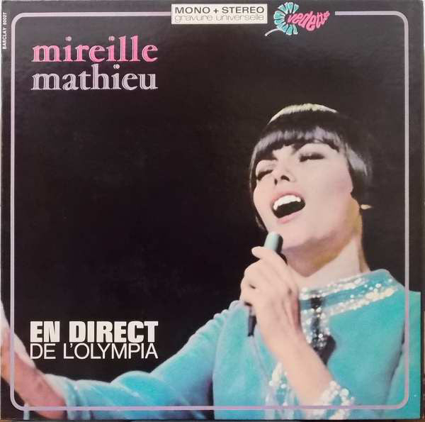 Mireille Mathieu ‎/ Direct From Olympia - LP Used