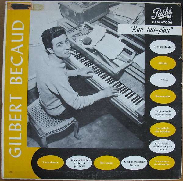 Gilbert Bécaud / Ran-Tan-Plan - LP (Used)