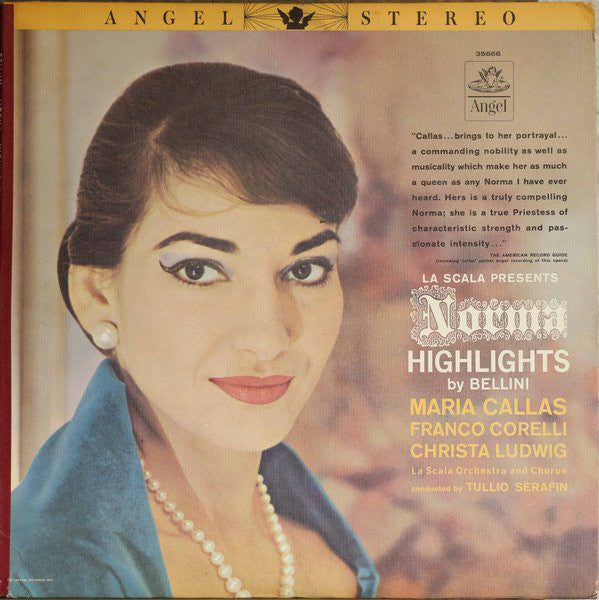 Maria Callas, Franco Corelli, Christa Ludwig, La Scala Orchestra* And Chorus*, Tullio Serafin ‎/ La Scala Presents &