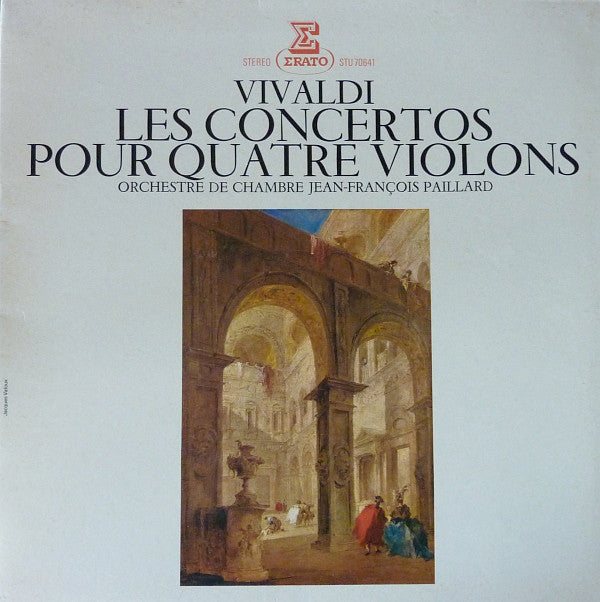 Antonio Vivaldi ‎/ Les Concertos Pour Quatre Violons - LP (used)