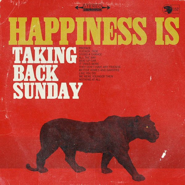 Taking Back Sunday ‎/ Happiness Is - LP RED