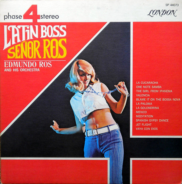 Edmundo Ros & His Orchestra ‎/ Latin Boss...Señor Ros - LP Used