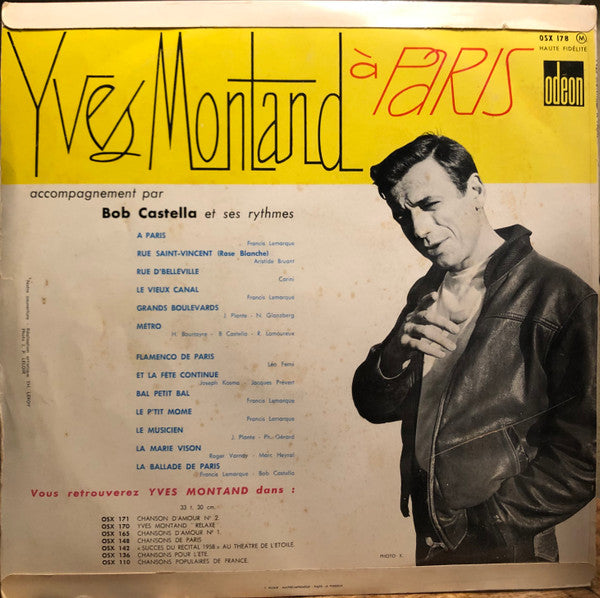 Yves Montand / In Paris - LP Used