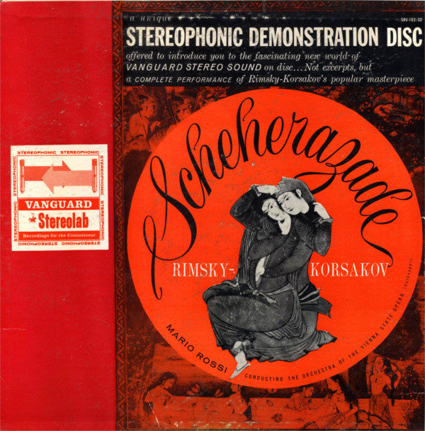 Rimsky-Korsakov, Mario Rossi, Conducting The Orchestra Of The Vienna State Opera (Volksoper) ‎/ Scheherazade