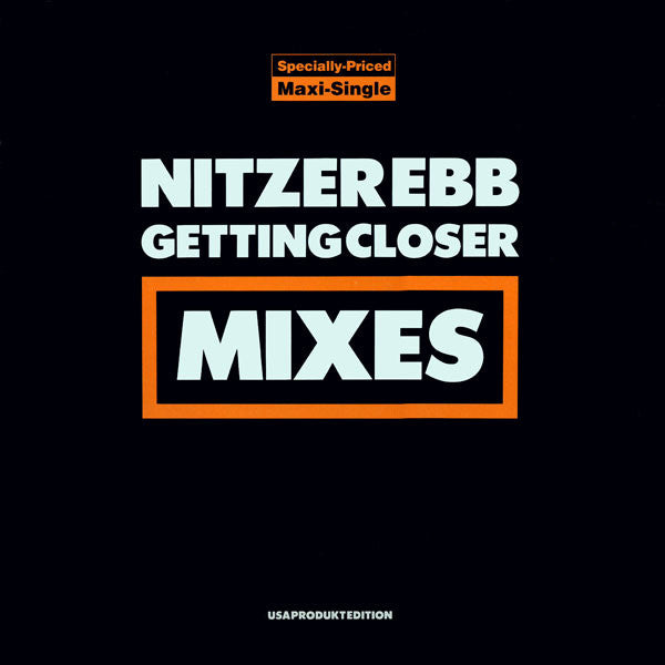 Nitzer Ebb / Getting Closer Mixes - LP 12&