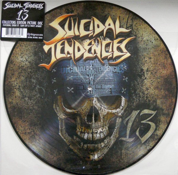 Suicidal Tendencies ‎/ 13 - LP PICTURE DISC