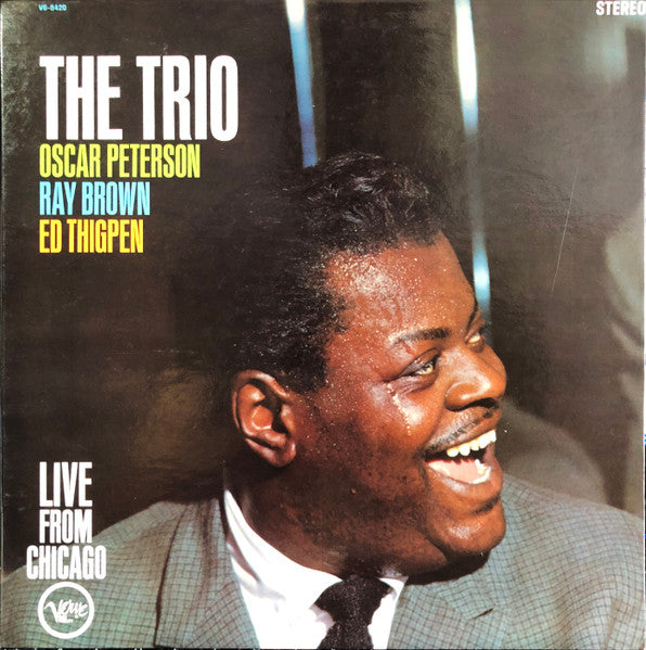 The Trio, Peterson, Brown, Thigpen / Live From Chicago - LP Used