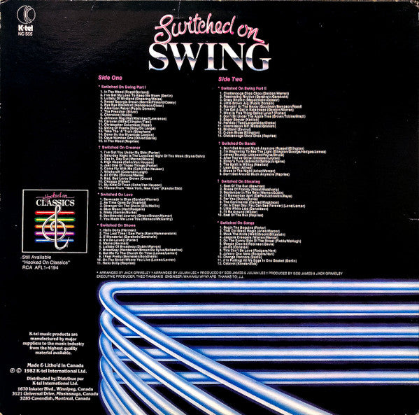 The Kings Of Swing Orchestra / Switched On Swing - LP Used