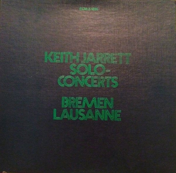 Keith Jarrett / Solo Concerts: Bremen / Lausanne - 3LP Used