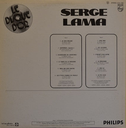 Serge Lama / The Golden Record - LP Used