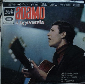 Adamo ‎/ Adamo At The Olympia - LP Used