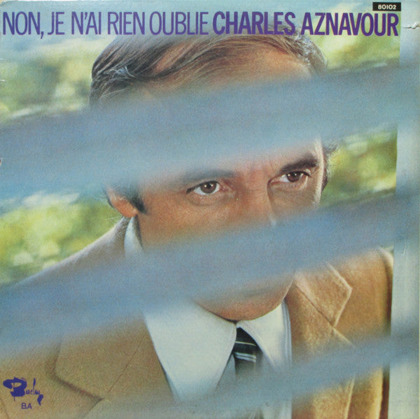 Charles Aznavour / No, I Forgot Nothing - LP Used