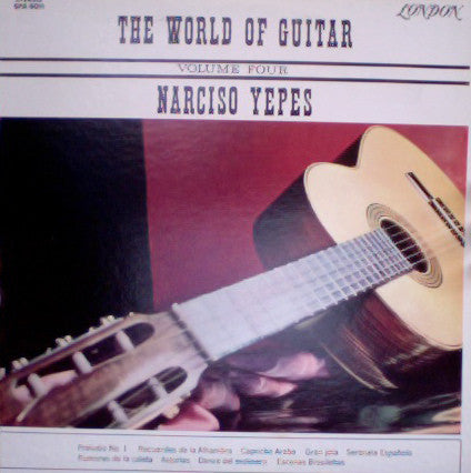 Narciso Yepes ‎/ The World Of Guitar Volume 4 - LP (used)
