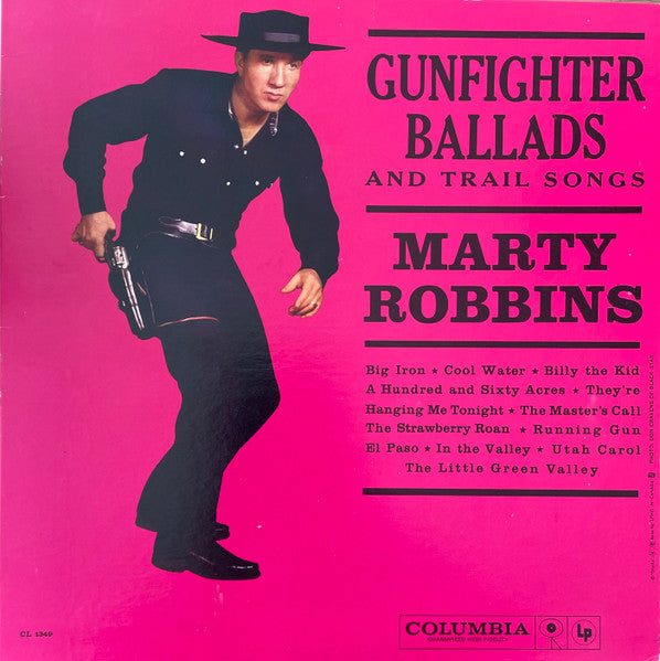 Marty Robbins / Gunfighter Ballads And Trail Songs - LP Used