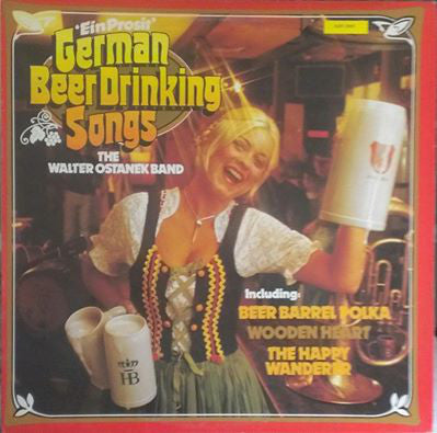 Walter Ostanek & His Band ‎/ German Beer Drinking Songs - LP Used