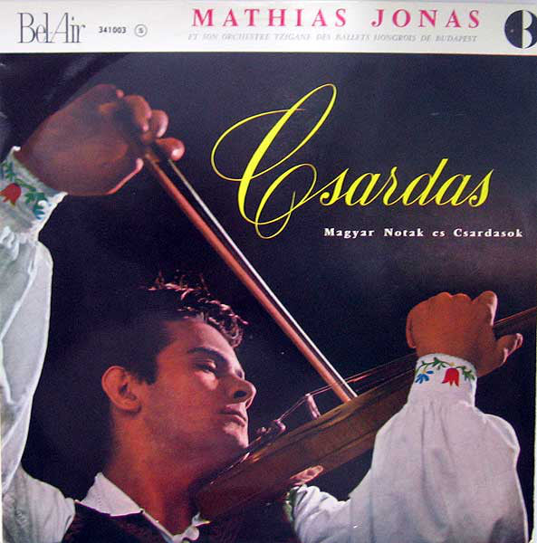 Mathias Jonas / Csardas - LP (used)