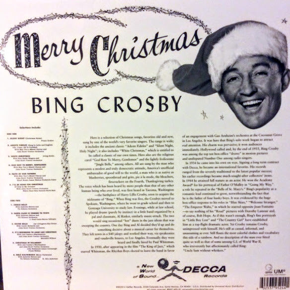 Bing Crosby / Merry Christmas - LP