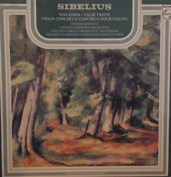 Jean Sibelius / Finlandia, Valse Triste - LP Used